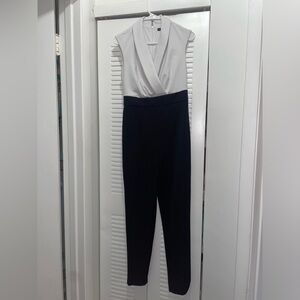 Sleeve less black and white jumper from White House black market size 2